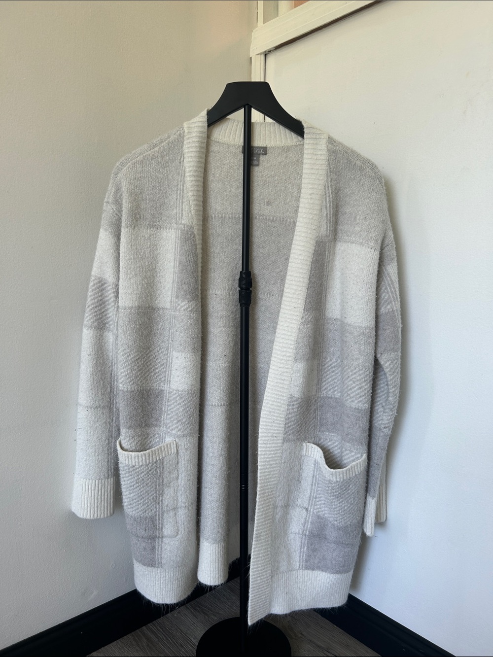 Falls Creek Cream Open-Front Knit Cardigan